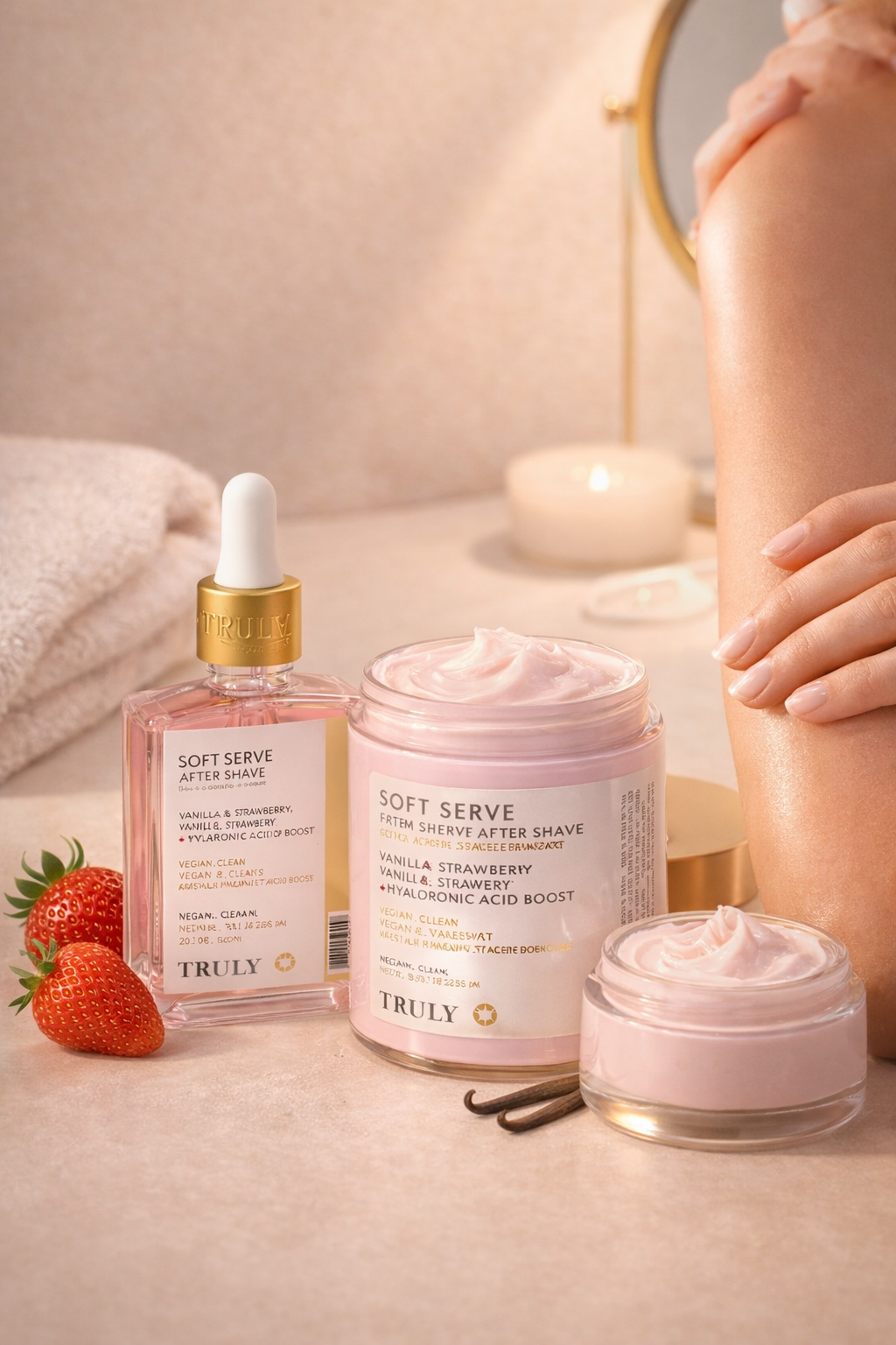 2 X 1: TRULY CREAM + TRULY SERUM FRESA