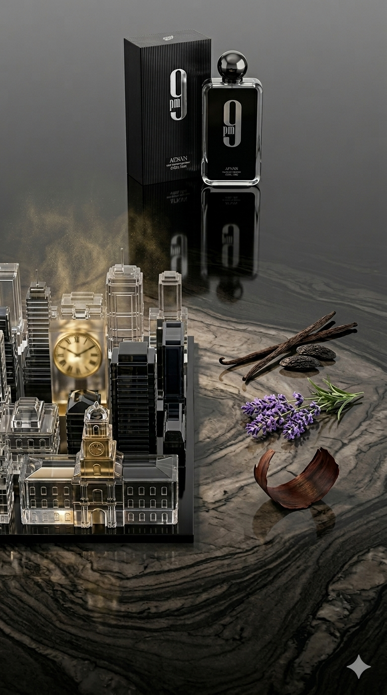 9PM AFNAN EAU DE  PARFUM PARA HOMBRE