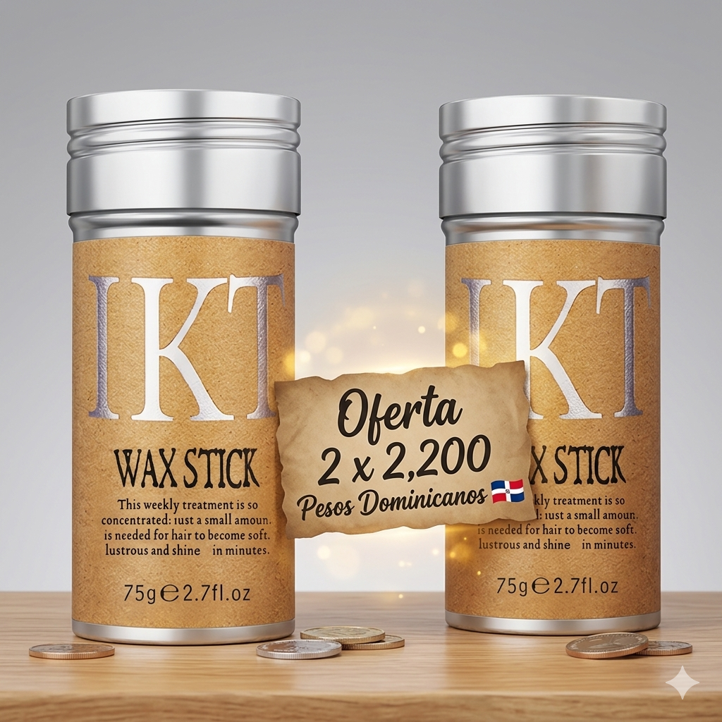 2x1 IKT WAX STICK — CERA CAPILAR EN BARRA 75g