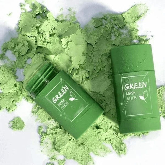 Mascarilla de té verde Liyalán- Ideal para piel grasa y puntos negros