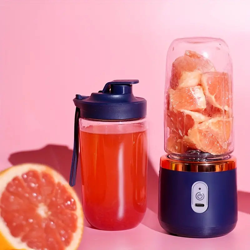 Licuadora Portátil, Mini Jugo de Frutas de 400ml