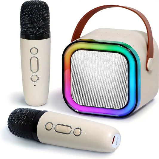 Mini Parlante Con Micrófono USB RGB